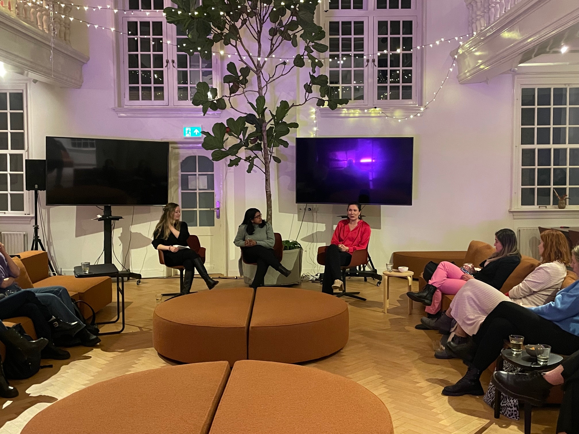 Women in AI Circle event about leading AI teams