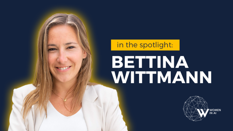 Women in AI - Bettina Wittmann in the Spotlight