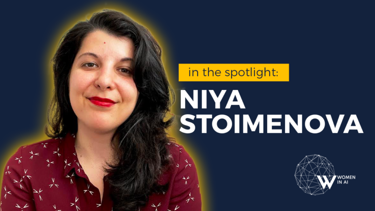 Women in AI - Niya Stoimenova in the Spotlight