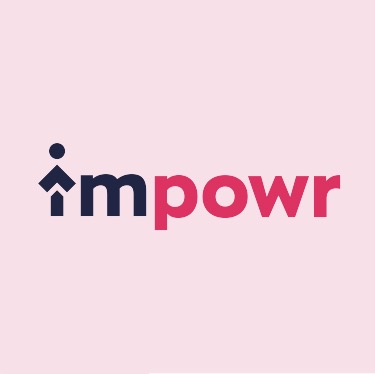 5 impowr logo with light background