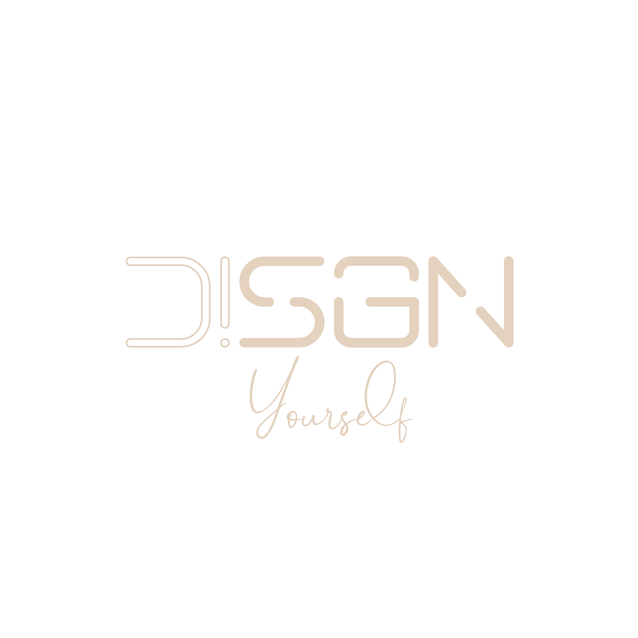 Logo DiSGN Yourself Light Clear