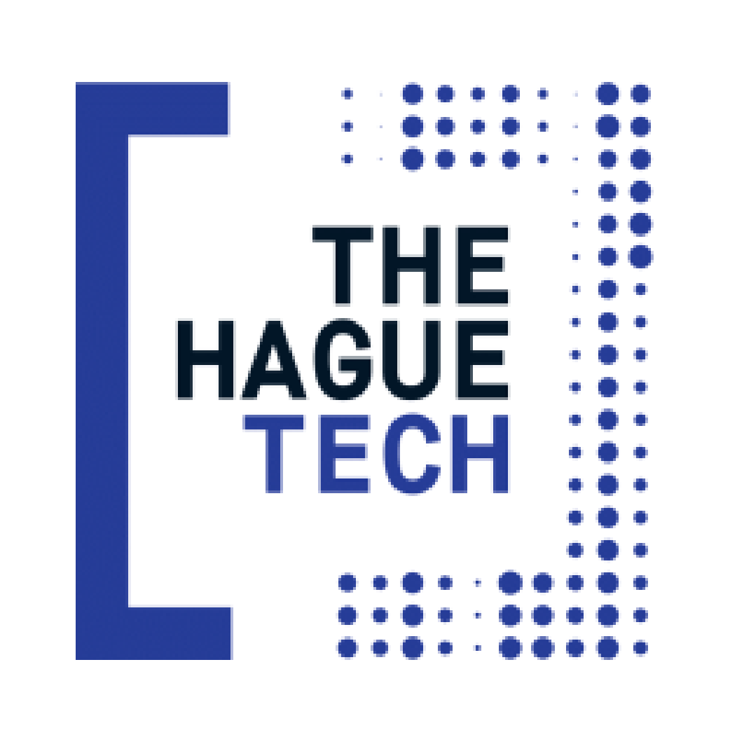 The Hague Tech logo-white